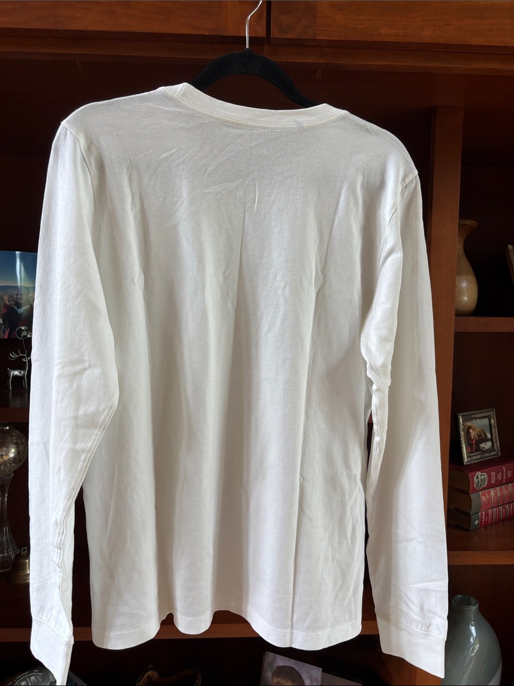 NWT Life Is Good Long Sleeve Crusher Tee Womens Large Snowflake PEACE - Picture 7 of 9